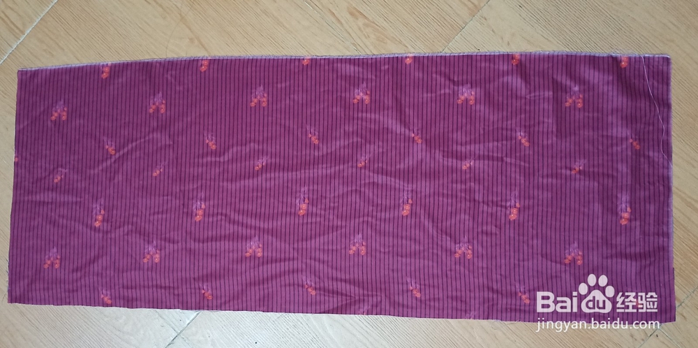 程太太做手工之——如何制作红色露胃吊带小背心