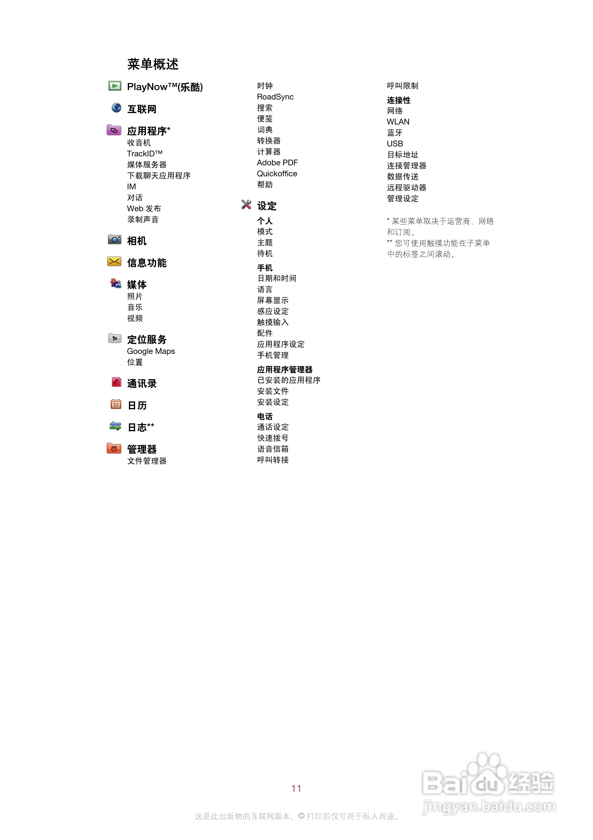 索尼爱立信U8i手机使用说明书:[2]