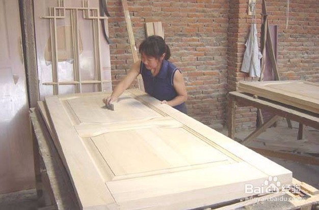 空心木门烂个洞怎么修