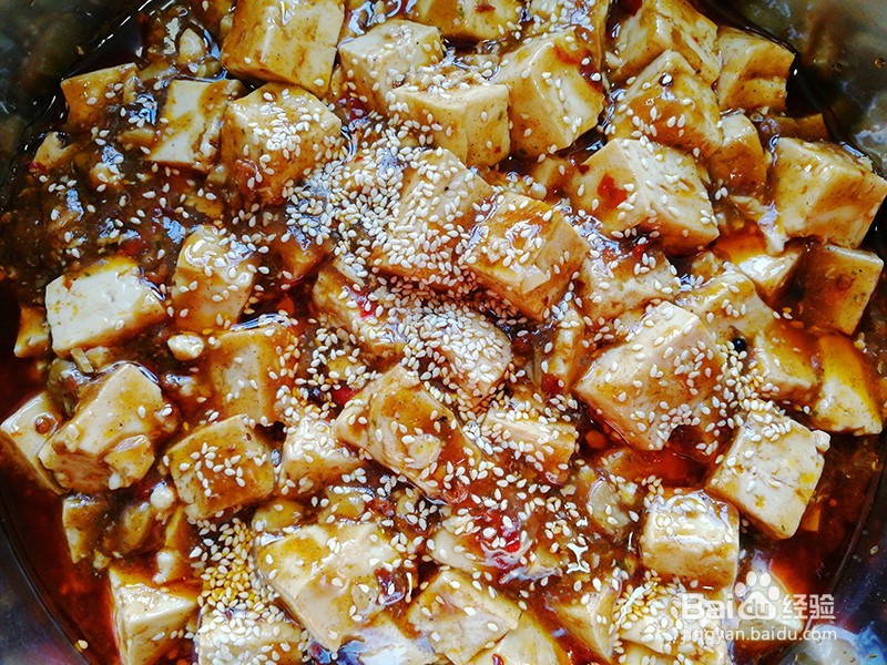 白玉北豆腐,家常麻婆豆腐的做法
