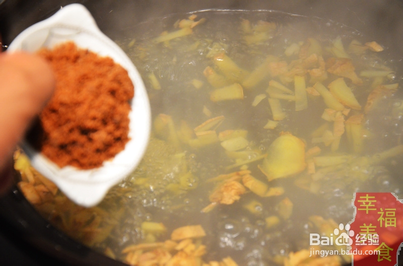 教你怎样安全吃蟹之姜茶的制作