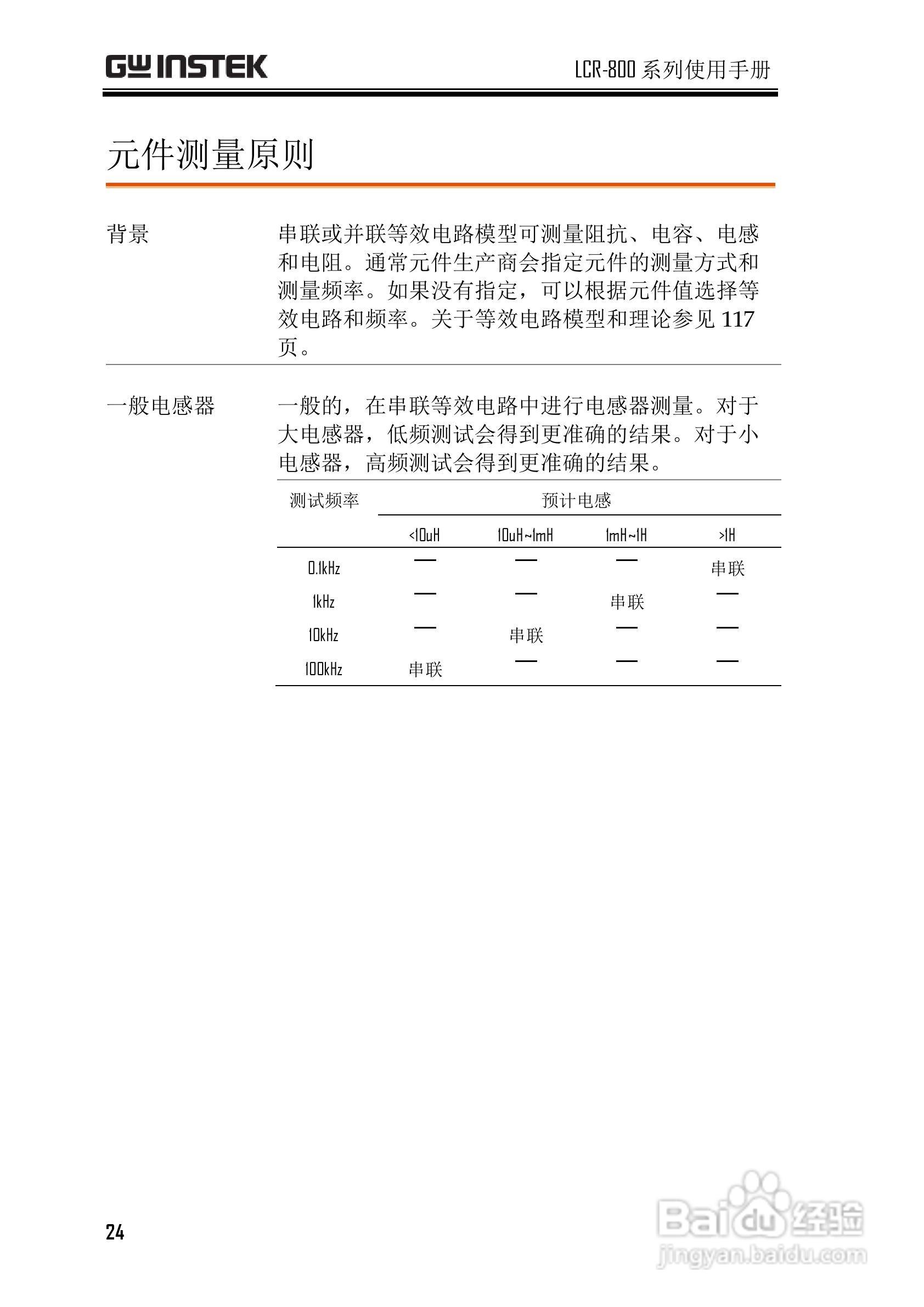 固纬LCR-819高精度LCR测试仪使用说明书:[3]