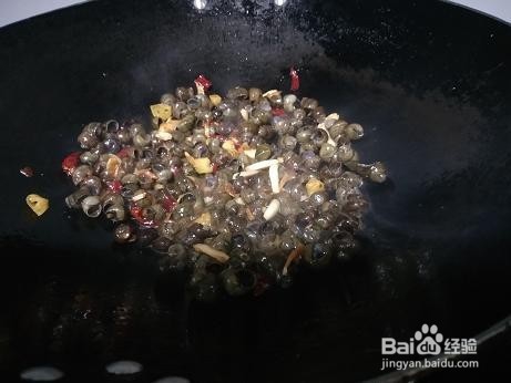 炒螺蛳的做法及配方