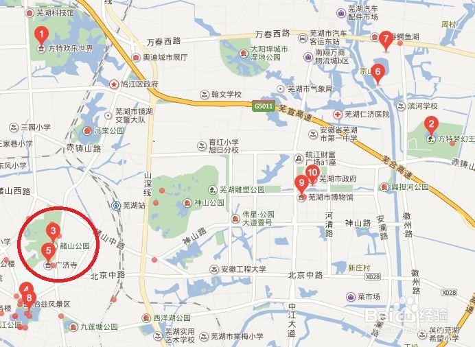 芜湖自驾一日游攻略