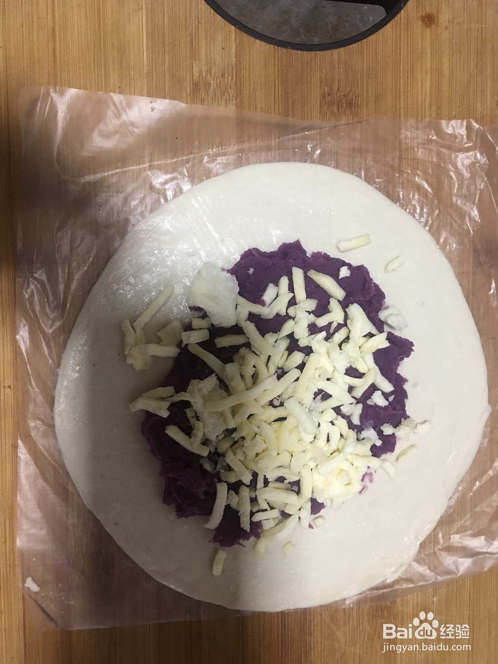 超级简单芝士紫薯拔丝饼