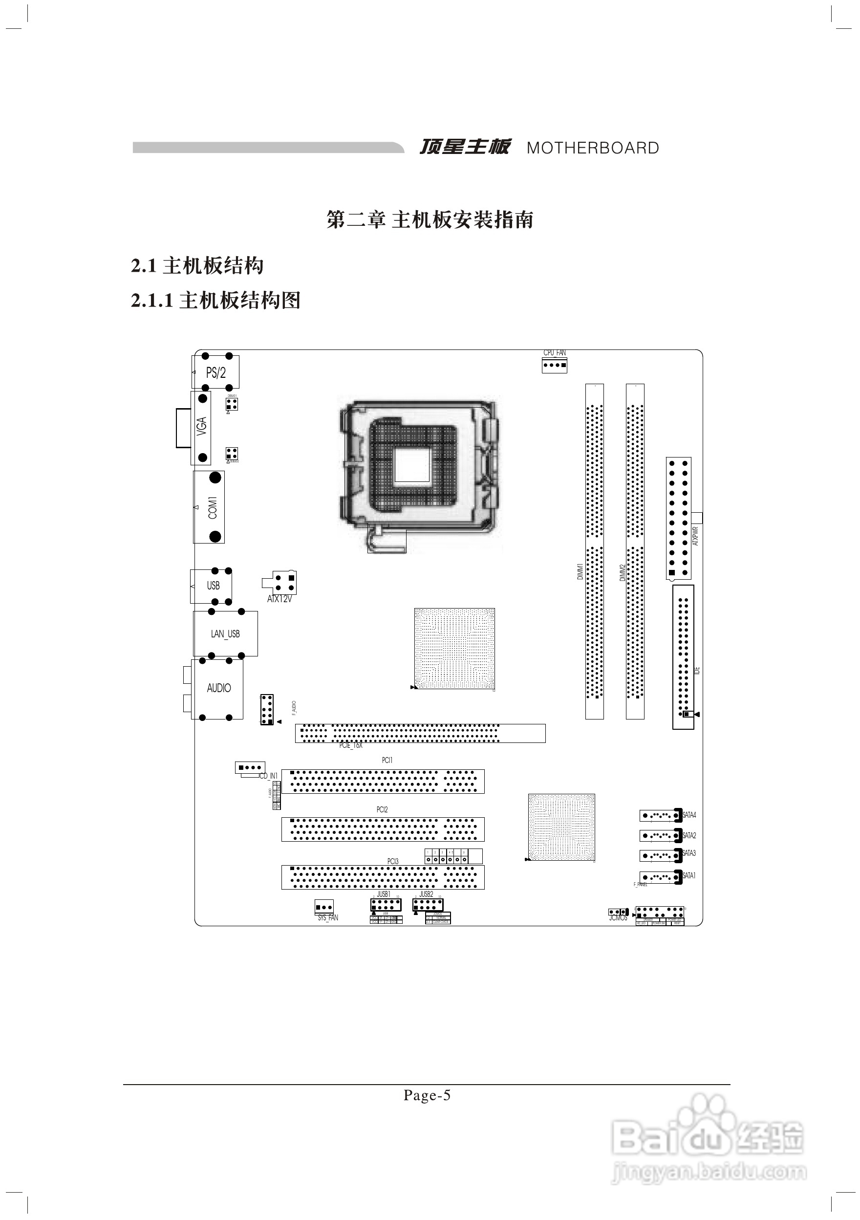顶星F-G31M型主板说明书:[2]