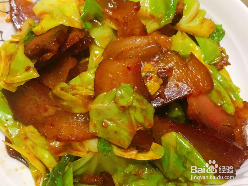 腊肉炒菜合集的做法