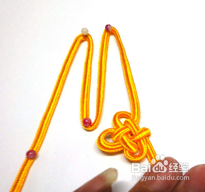 怎样让吉祥结和酢浆草结完美结合