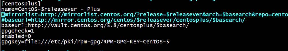 Centos5 yum源无法使用解决方法