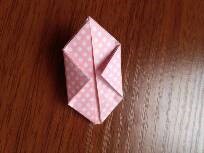 手工折出立体小兔子