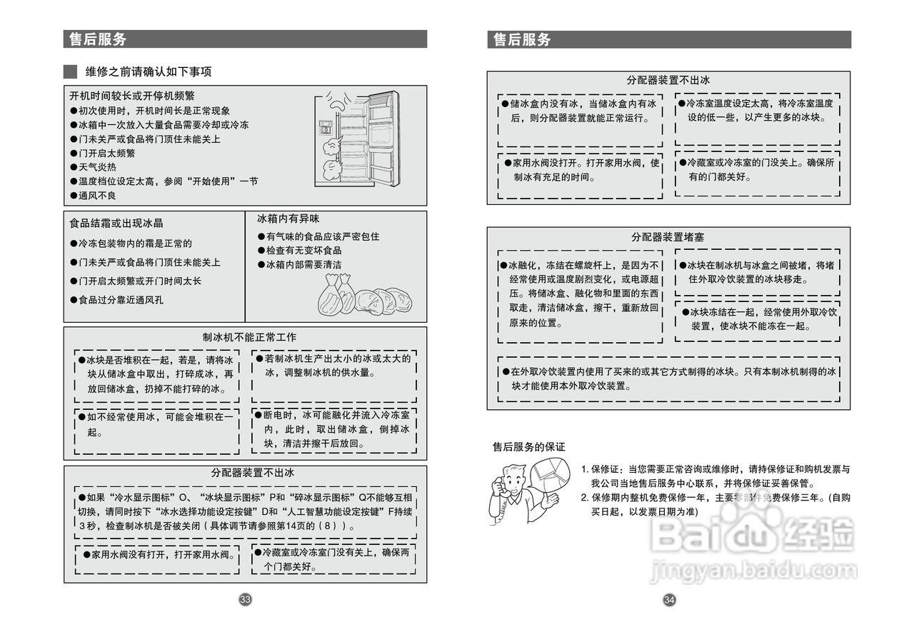 海尔冰箱BCD-550WYJ/Z型说明书:[2]