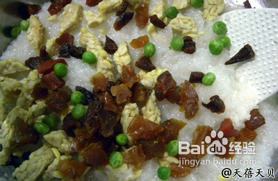 素食天贝八宝饭tempeh的做法