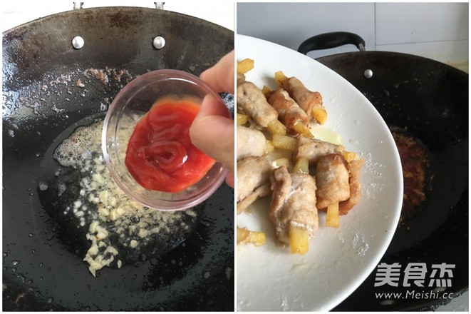 土豆版糖醋排骨