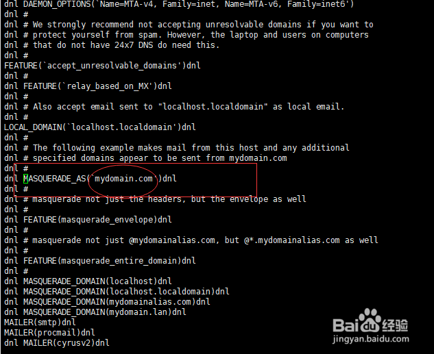 LNMP环境安装sendmail组件邮件发送功能