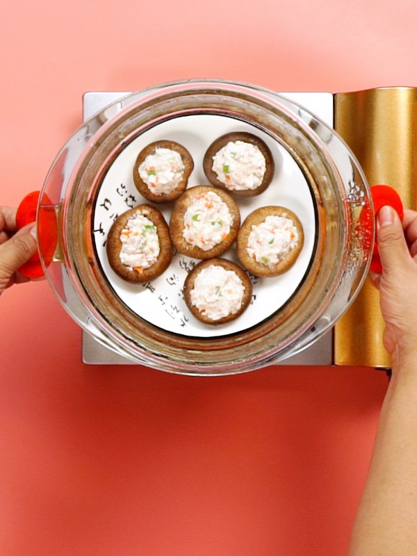 肉沫豆腐酿冬菇