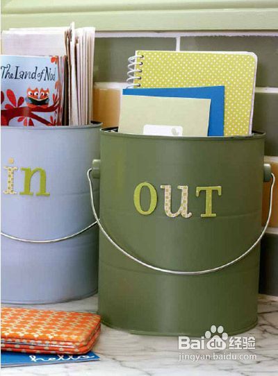 七种旧物改造变身低碳童趣收纳