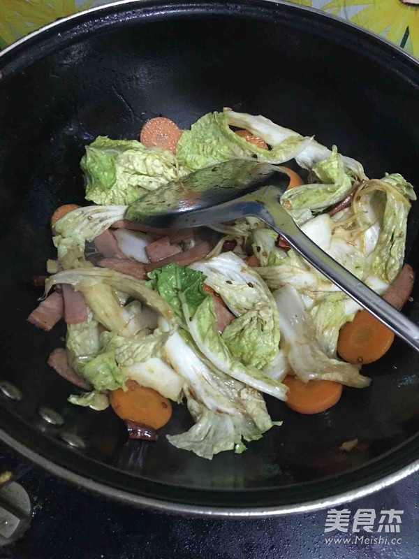 醋溜白菜的做法