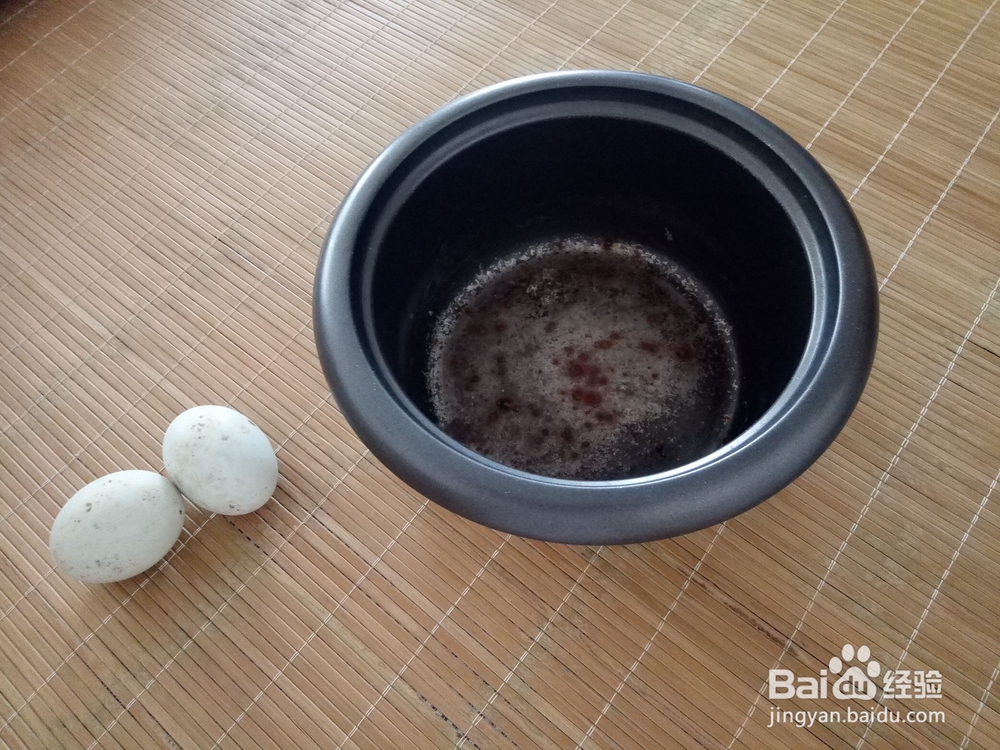 巧用电饭煲煮鸡蛋