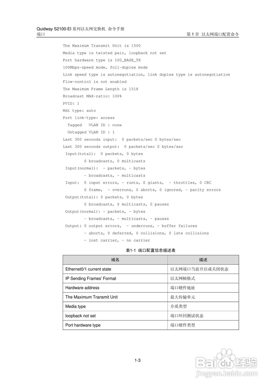 华三交换机S2100-EI形说明书:[6]