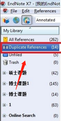 Endnote技巧：[6]如何自动去除重复导入文献？