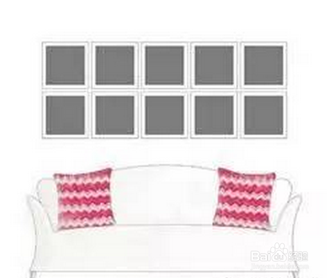 照片墙的搭配技巧——家居装修