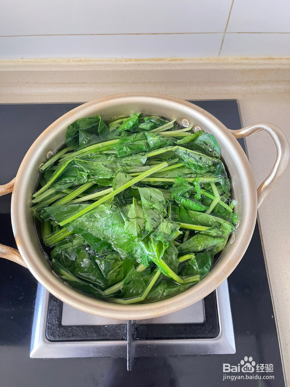 凉拌菠菜的做法