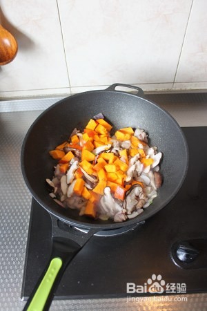 怎么做香菇南瓜鸡肉饭