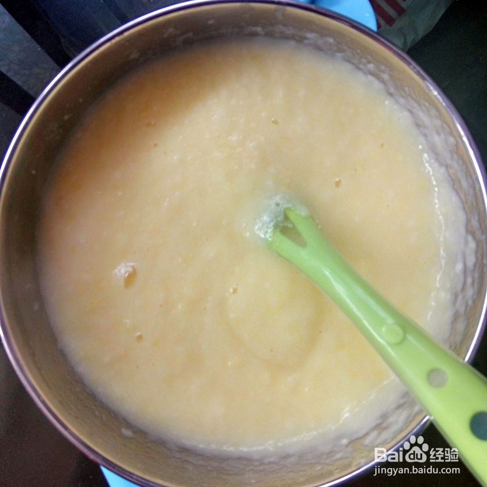 7-8个月宝宝辅食：玉米米糊