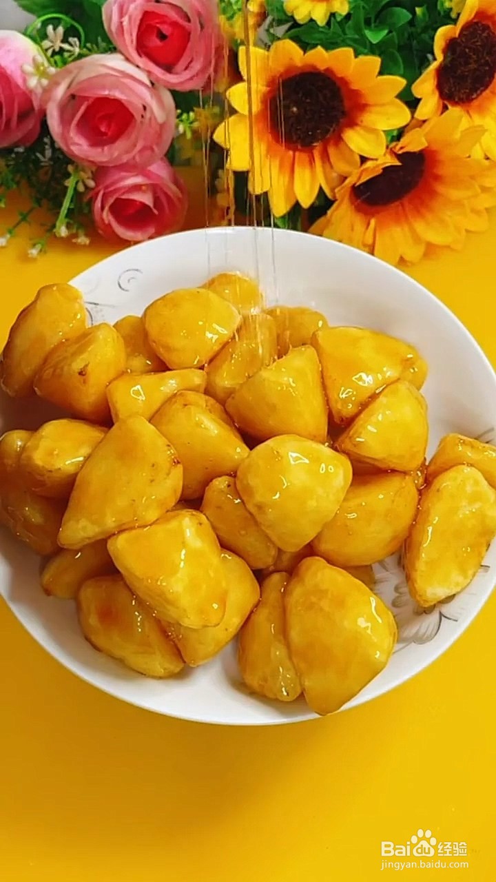 如何制作拔丝苹果