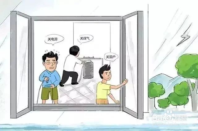 暴雨来袭的求生方法