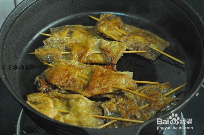 豆皮素烧的制作方法