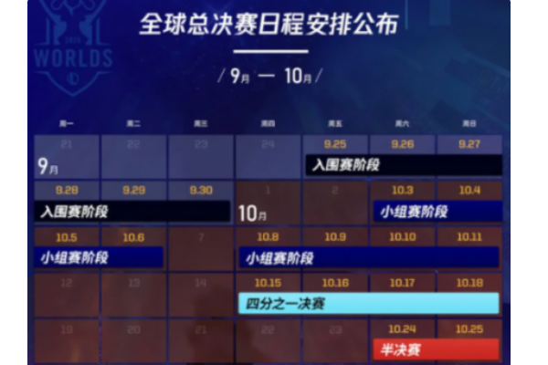 《英雄联盟》总决赛赛程是什么