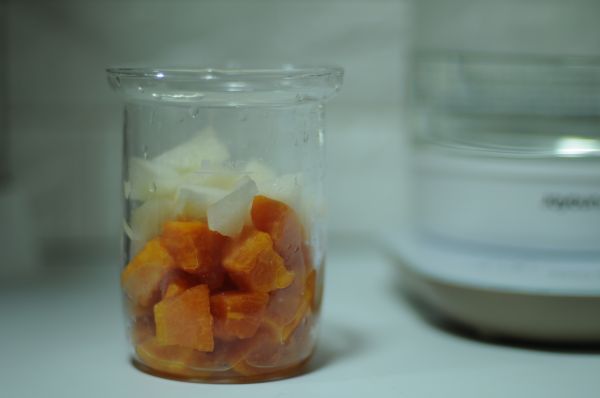 红枣雪梨炖木瓜