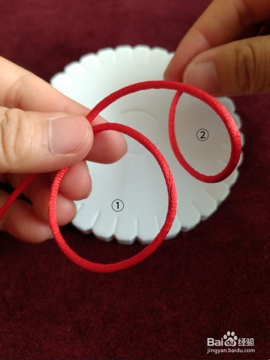 手工制作--四瓣花结