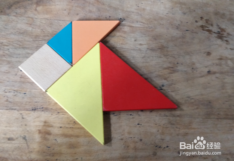 用七巧板怎样拼一条鳙鱼?