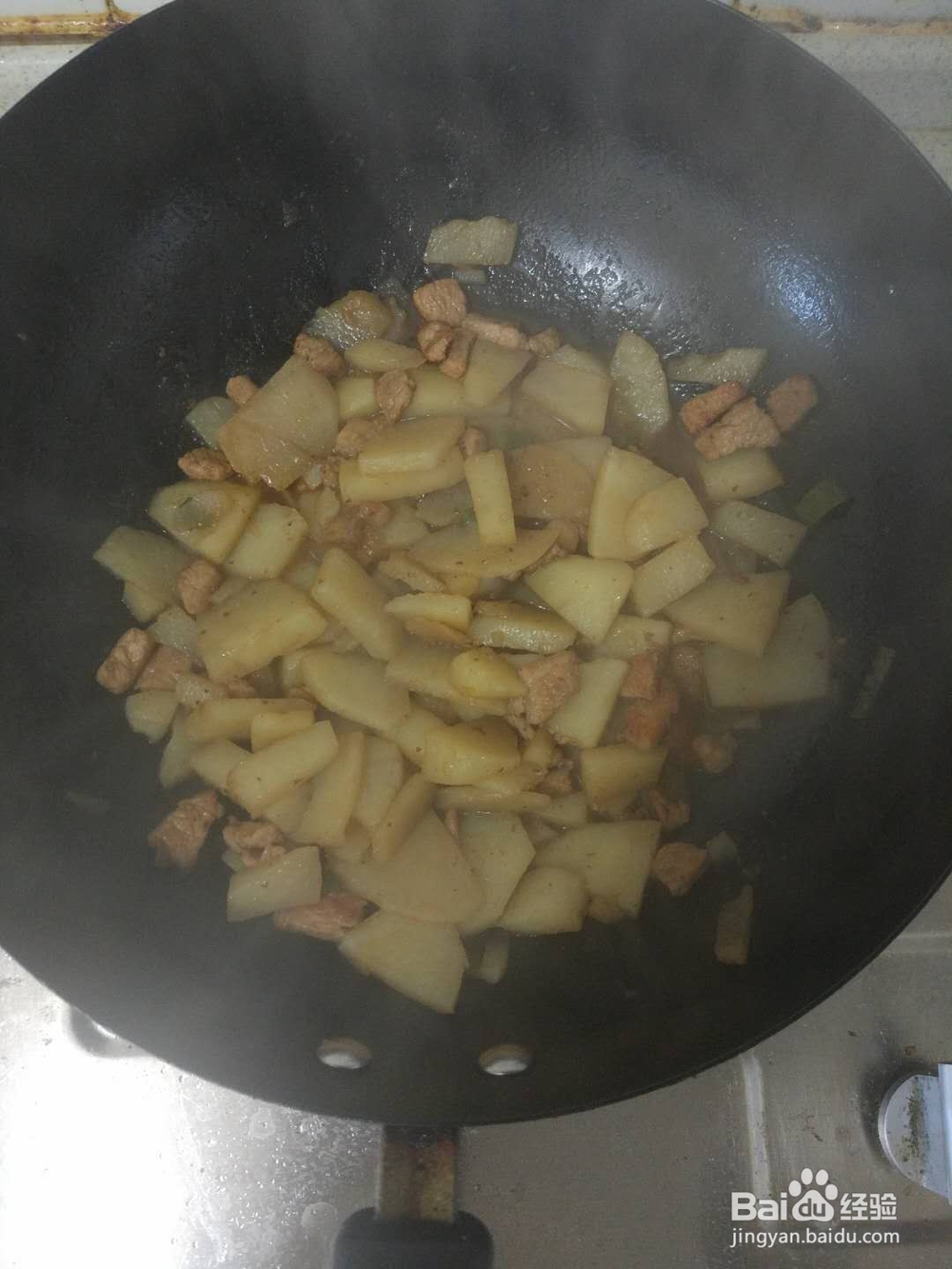 如何做土豆炒肉