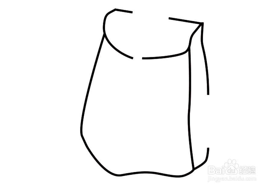 怎么画旅行包简笔画