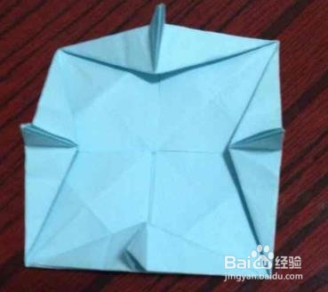 手工折纸纸花一最简单莲花的折法步骤