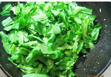 蚝油油麦菜的做法