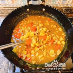 咖喱鸡肉饭的做法