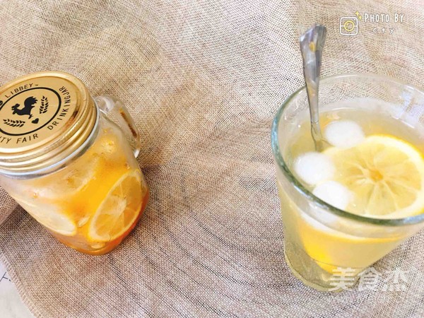 自带解暑特效的蜂蜜柠檬片