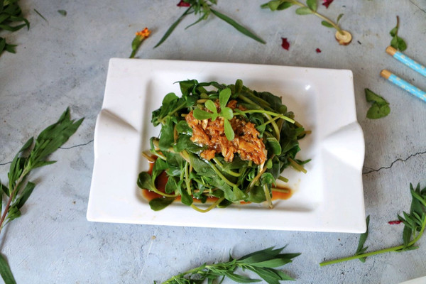 野味小菜凉拌马齿苋