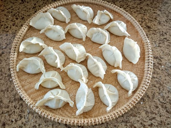 佛手瓜虾肉水饺