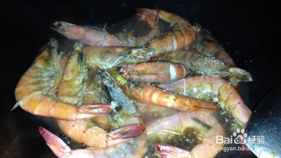 #过年#怎样红烧大明虾好吃