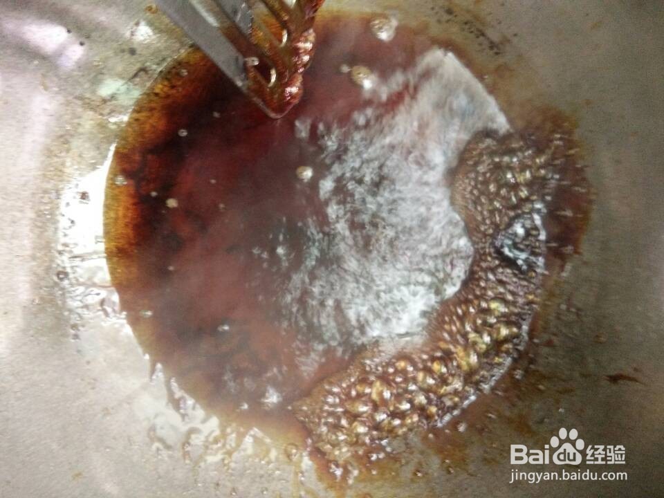 如何制作焦糖色