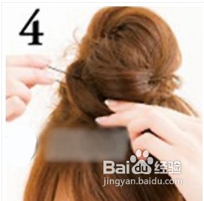日系丸子头的扎法