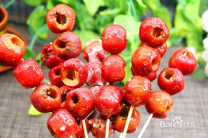 冰糖葫芦的做法,怎么制作好吃的冰糖葫芦