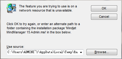 问题-文件'InstallHelper.exe'未标记为要安装。