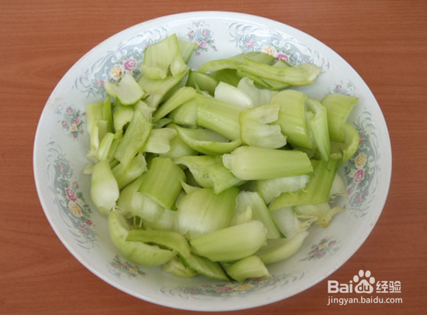 腊肠炒油菜怎么制做