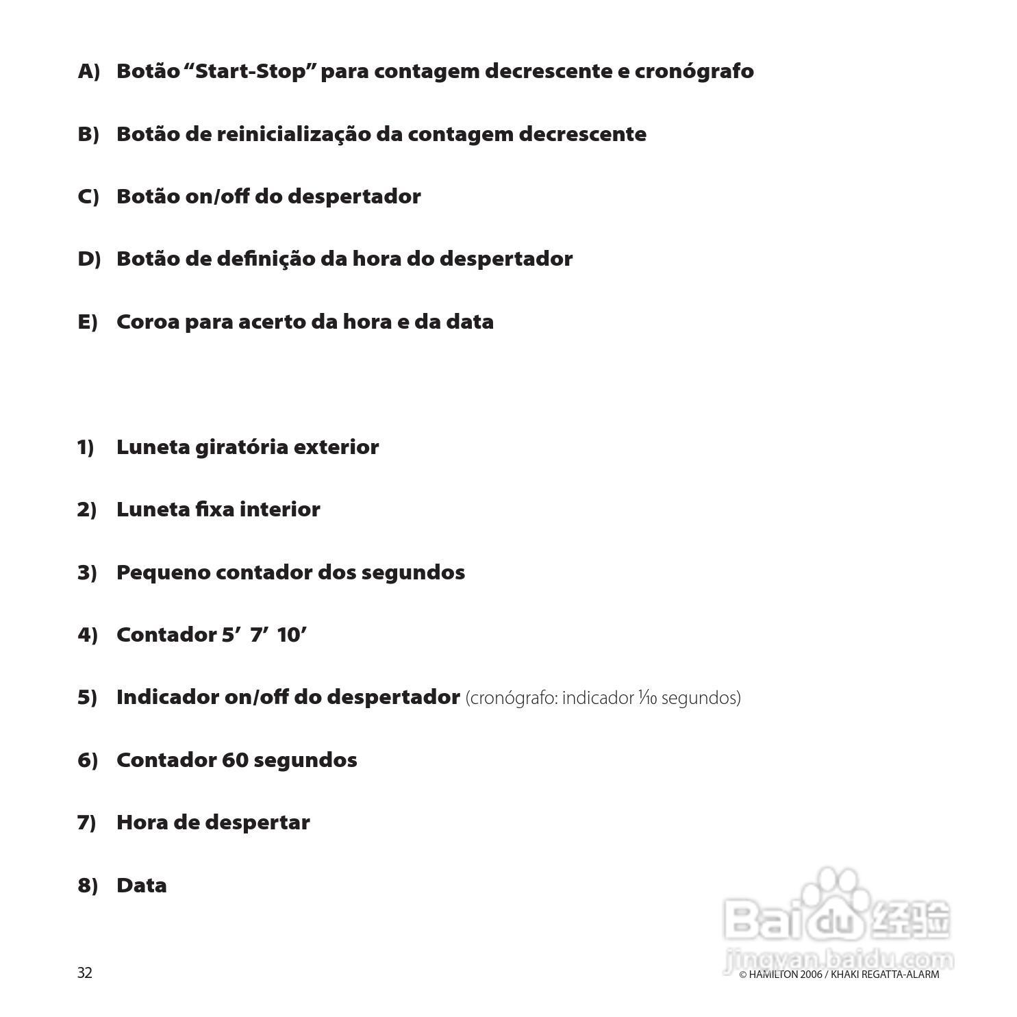 Hamilton汉密尔顿扬帆报时特制手表使用说明书:[4]